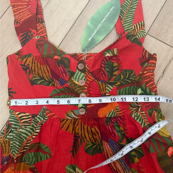 FARM Rio Red Tropical Mini Dress - Picture 3 of 5